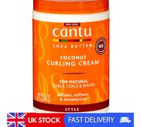Salon Size Coconut Curling Cream 709g | Chemical-Free Moisturizer for Waves