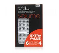 Salon System 6 for 4 Extra Value MEDIUM Individual Lashes