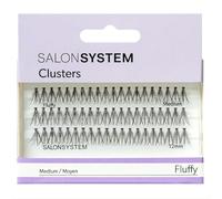 Salon System Individual Cluster Fluffy Lashes - Medium