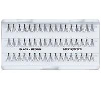 Salon System Individual Lashes Black - Medium