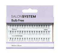 Salon System Individual Bulb Free Ultra Black Medium Flare Lashes