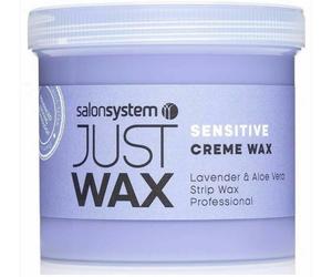 Salon System JUST WAX Hair Removal Soft Creme Honey Tea Tree Waxing 450g Pot