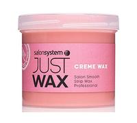 Salon System Just Wax Ideal Cream Wax for Short/Stubborn Hair 450g. 3 Pack