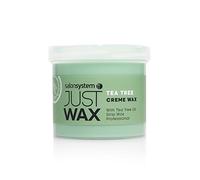 Salon System Just Wax Tea Tree Cream Wax with Natural Antiseptic Tea Tree 450g