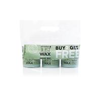 Salon System Just Wax Tea Tree Creme Wax - 3 for 2 and Deo Fine Paper Wax Strips (100)