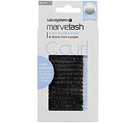 Salon System Marvelash C Curl 0.07 Extra Fine Eyelashes, Vari-Length