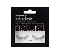 Salon System Naturalash Quick and Easy Re-Usable Black 070 Lashes