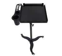Salon Trolley Stainless Steel Salon Hair Extension and Dyeing Rack with Adjustable Storage Tool Cart, Hair Salon Hair Styling Cart Beauty Trolley