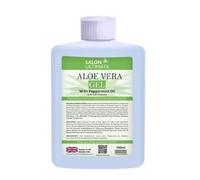 Salon Ultimate 100ml Aloe Vera Organic Gel with 99.5% Pure & Natural, for All Skin Types Face, Body, Hair, Sunburn, After Sun Bath, Scars, Hydrating & Cooling Refreshing, Rich in Vitamins