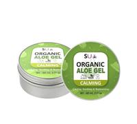 Salon Ultimate 60 ML Organic Aloe Vera Gel with 99.5% Pure & Natural, for All Skin Types, Face Body, Hair, Sunburn, After Sun Bath, Scars, Hydrating, Cooling Refreshing, Rich in Vitamins