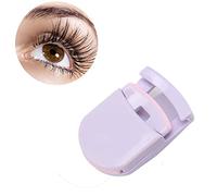 Salon Ultimate Eyelash Curler, Mini Professional Tool, Purple, Silicone Padding, Portable