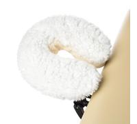 Saloniture Fleece Massage Table Face cradle cover - Facial Bed Headrest Pillow