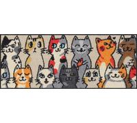 Salonloewe Kitty People Minimat 030 x 075 cm Doormat Outdoor Door Mat Indoor Dirt Trapper Outdoor