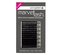 salonsystem Lash Extensions Silky 0.20 Volume, Assorted Back