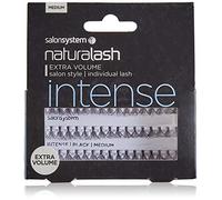 salonsystem Medium Intense Individual Lash Flare, Black