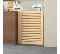 Saloon Doors,Swinging Door,Solid Wood Cowboy Partition,Saloon Cafe Doors,Half Waist,Two-Way Open,with Auto-Close Hinges & Hardware for Bars, porches-wood-A-W50×H80cm(Single Door)