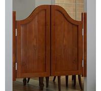 Saloon Swing Doors, 180° Open and Close Cafe Kitchen Partition, Dutch Door for Stairs Bathroom Bedroom Balcony