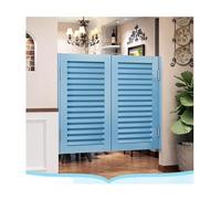 Saloon Swinging Door,Swinging Half Doors，Double Auto Close Wooden Partition Doors with Hinges，Easy to Install，Half Waist Cafe Door for Room Divider Home Kitchen Bar(C,W75xH100cm(29.52x39.37in))