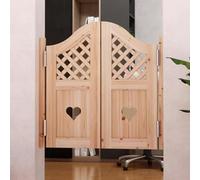 Saloon Swinging Doors for Kitchen and Bathroom, Unfinished Party Decor Doorway Cafe Doors with Hinges, Perfect for Home or Business Interiors