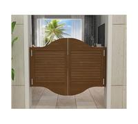 Saloon Swinging Doors，Heavy Duty Swinging Half Door with Hinges and Hardware,Interior Solid Wood Swing Door，Swing Cafe Doors，for Doorway Bar Kitchen Decor(B,W70xH80cm(27.55x31.49in))