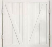 Saloon Swinging Doors, Solid Wood Swing Door for Opening Saloon Cafe Doors Auto Close Saloon Doors Swinging Two-Way Open Wooden Screen Door Kitchen Partition Door(B,30”X 39”)