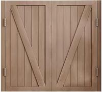 Saloon Swinging Doors, Solid Wood Swing Door for Opening Saloon Cafe Doors Auto Close Saloon Doors Swinging Two-Way Open Wooden Screen Door Kitchen Partition Door(A,50”X 39”)