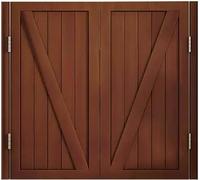 Saloon Swinging Doors, Solid Wood Swing Door for Opening Saloon Cafe Doors Auto Close Saloon Doors Swinging Two-Way Open Wooden Screen Door Kitchen Partition Door(C,44”X 39”)