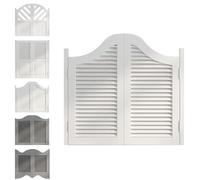 Saloon Swinging Doors, Western Style Cafe Partition Door, Dutch Door with Hinges and Hardware, Hight 36",39", for Cafes, Shopping Malls, Bars, Reception Rooms
