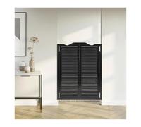 Saloon Swinging Doors, Wood Heavy Duty Swinging Half Door with Hinges and Hardware, Dual Swing Cafe Doors for Doorway Bar Kitchen Decor，Easy Installation(A,W140xH80cm(55.12x31.49in))