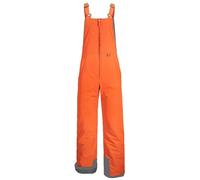 Salopettes Girls Ski Suit Water Resistant Overalls Snow Trousers Snowboard Bib Pants Skiing Insulated Thermal Snowsuit Jumpsuit with Pockets Plus Size S-XL Orange