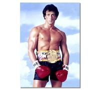 Salopian Sales Rocky Balboa 8 - motivation - boxing - greatest glory quote - A3 Poster