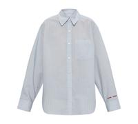 Salova Pocket Shirt - female - Samsøe Samsøe - Shirts - Blue - S - Blouses & Shirts S