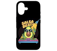 Salsa Beats Avocado Dj Party Vibes Case for iPhone 17