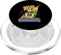 Salsa Beats Avocado Dj Party Vibes PopSockets PopGrip for MagSafe