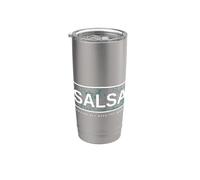 Salsa Dancing Around the World | SBK Salsa Bachata Kizomba Stainless Steel Insulated Tumbler