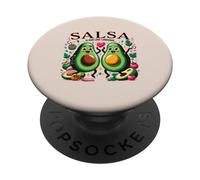 Salsa Dancing Cute Latin Music Dancer PopSockets Adhesive PopGrip