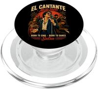 Salsa El Cantante Mode Retro Latin Dance Music PopSockets PopGrip for MagSafe