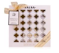 Salsa Essence of Beauty Shower Set Gift Set for Women in Gift Box with Shower Gel, Body Lotion, Exfoliating and Sponge, Bath Set as Luxury Gift Idea for Women Fragrance: Orange & Lime Blossom