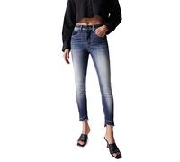 Salsa Jeans Secret Glamour Push In Cropped Premium Jeans Blue 32 / 30 Woman