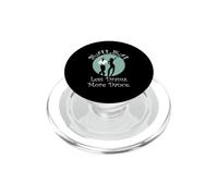 Salsa Is My Cardio Dance Silhouette Moonlight PopSockets PopGrip for MagSafe