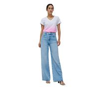 Salsa Jeans 21009650 Slim Fit Short Sleeve T-shirt Blue M Woman