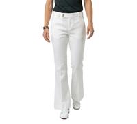 Salsa Jeans 21010782 Flare Fit Chino Pants White 29 / 32 Woman