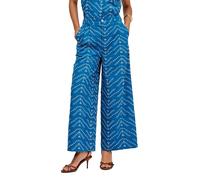 Salsa Jeans 21011179 Cropped Wide Leg High Waist Pants