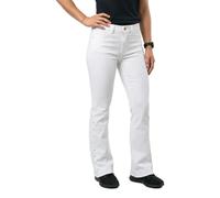 Womens Push In Flare Jeans Salsa Jeans Faith Blanc 30x32