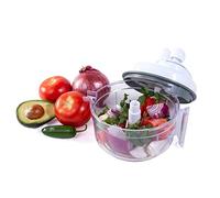Salsa Master SC-105C SCC-105 Food Chopper, Stainless Steel Plastic, White