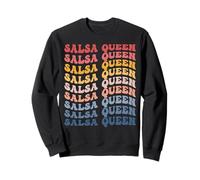 Salsa Queen Groovy Salsa Dancer Salsa Dance Queen Sweatshirt