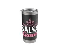 Salsa Queen Salsa Dance Dancer Queen Stainless Steel Insulated Tumbler