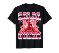 Salsa Queen Salsa Dance Dancing Dancer 90s Bootleg Style T-Shirt