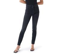 Salsa Secret Push in Skinny Dark Jeans Black