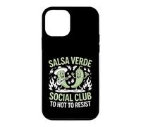 Salsa Verde Social Club Too Hot To Resist Funny Saying Case for iPhone 12 mini